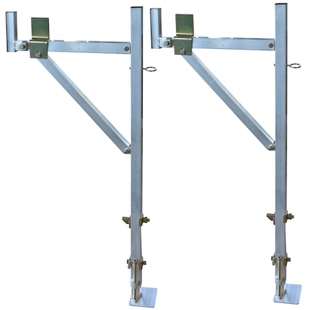 Pro-Series Y Style Side Mount Aluminum Utility Truck Rack AYMUTRACK